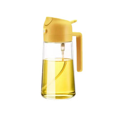 Oil Dispenser 1+1 FREE: 2-in-1 Pour and Spray Glass Oil and Liquid Dispenser