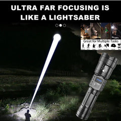 Flashlight with Telescoping Zoom – Super Bright LED Torch