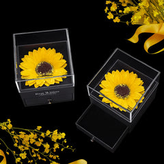 Sunflower Box & Necklace